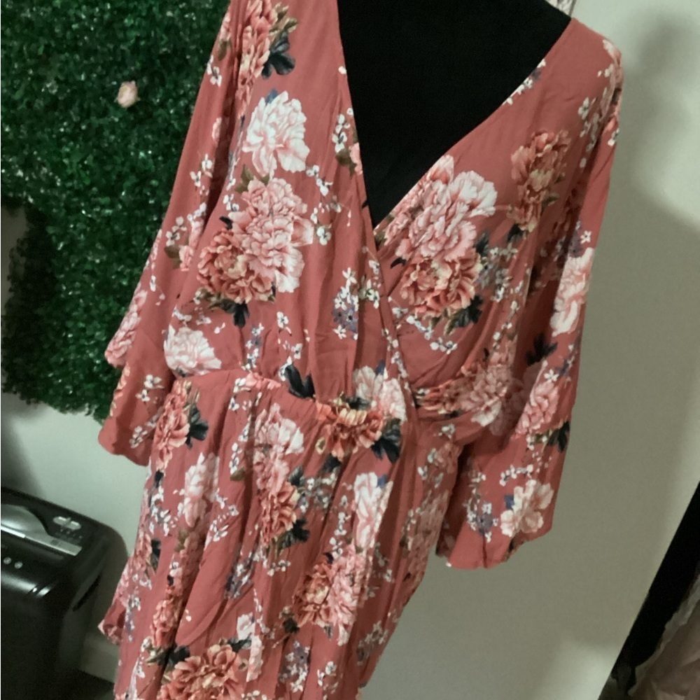 Torrid wrap style blouse